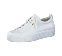 Paul Green Damen, Frauen Low-Top Sneaker,schnürer,Plateausohle,Halbschuhe,straßenschuhe,Strassenschuhe,Sportschuhe,Weiß (JA),37.5 EU / 4.5 UK