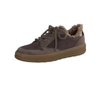 Paul Green Sneaker – Damen Low-Top, Soft/Suede Braun, Schnürer – Größe 40 EU / 6.5 UK