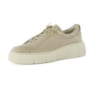 Paul Green Damen, Frauen Low-Top Sneaker,Sportschuhe,Freizeitschuhe,Turnschuhe,Laufschuhe,schnürschuhe,schnürer,Beige (JA),38 EU / 5 UK
