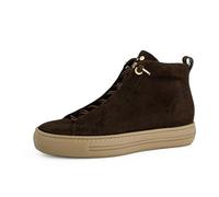 Paul Green Damen, Frauen Low-Top Sneaker,Sportschuhe,Freizeitschuhe,Turnschuhe,Laufschuhe,schnürschuhe,schnürer,Braun (Moro),38.5 EU / 5.5 UK
