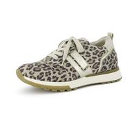 Paul Green Sneaker 0077-5392-097 Damen Low-Top Leder Leopard mit Strass Größe 40
