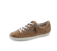 Paul Green Damen, Frauen Low-Top Sneaker,Turnschuhe,Laufschuhe,schnürschuhe,schnürer,Plateausohle,Halbschuhe,Mittelbraun (JA),38 EU / 5 UK
