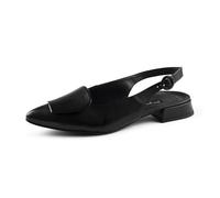 Paul Green Damen, Frauen Riemchenballerinas,Slip-ons,spangenballerinas,Mary-Jane,weiblich,Lady,Ladies,Women's,Woman,SCHWARZ (SCHWARZ),40.5 EU / 7 UK