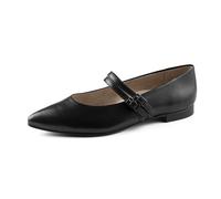 Paul Green Damen, Frauen Riemchenballerinas,Slip-ons,spangenballerinas,Mary-Jane,weiblich,Lady,Ladies,Women's,Woman,SCHWARZ (SCHWARZ),40.5 EU / 7 UK