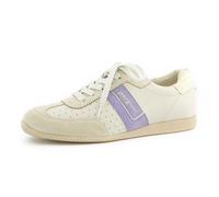 Sneaker PAUL GREEN "Paul Green Sneaker Veloursleder", Herren, Gr. 39, ivory, Veloursleder, Schuhe Sneaker (68445257-39) ivory