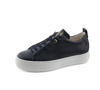 Paul Green Damen, Frauen Low-Top Sneaker,schnürer,Plateausohle,Halbschuhe,straßenschuhe,Strassenschuhe,Sportschuhe,Blau (JA),38.5 EU / 5.5 UK