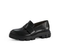 Paul Green Damen Slipper Mokassins Slip-ons Schwarz Gr. 38 / UK 5