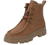 Schnürstiefelette PAUL GREEN "Paul Green Stiefelette Nubukleder", Damen, Gr. 38, braun (tan), Nubukleder, casual, Schuhe (99093261-38) tan
