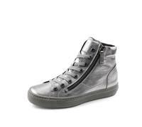 Paul Green Damen Hightop-Pauls, Frauen High-Top Sneaker,Halbschuhe,straßenschuhe,Strassenschuhe,Sportschuhe,Freizeitschuhe,Grau (Clay),40 EU / 6.5 UK