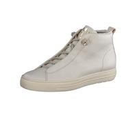 Paul Green Damen Hightop-Pauls, Frauen High-Top Sneaker,Laufschuhe,schnürschuhe,schnürer,schnürstiefeletten,mid Cut,Beige (Biscuit),42 EU / 8 UK