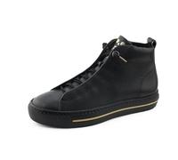 Paul Green Damen Hightop-Pauls, Frauen High-Top Sneaker,straßenschuhe,Strassenschuhe,Sportschuhe,Freizeitschuhe,Schwarz (Black),43 EU / 9 UK