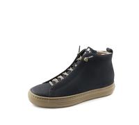 Paul Green Damen Hightop-Pauls, Frauen High-Top Sneaker,Turnschuhe,Laufschuhe,schnürschuhe,schnürer,schnürstiefeletten,Blau (Space),41 EU / 7.5 UK