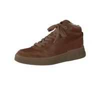 Paul Green Damen Hightop-Pauls mit Wechselfußbett, Frauen High-Top Sneaker,Warm gefüttert,Laufschuhe,schnürschuhe,mid Cut,Braun (Toffee/Cognac),38.5 EU / 5.5 UK