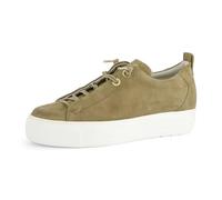 Paul Green Damen Low-Top Sneaker - Turnschuhe mit Komfort-Eva-Sohle - Damenschuhe - Alltag & Büro Sneaker Damen - Mittelbraun 34x