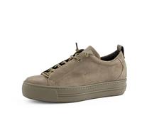Paul Green Sneaker Plateau Schuhe taupe grau 5017 - Größe 40.5