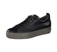Paul Green Damen Low-Top Sneaker - Turnschuhe mit Komfort-Eva-Sohle - Damenschuhe - Alltag & Büro Sneaker Damen - Schwarz 17x