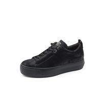 Paul Green Damen Low-Top Sneaker - Turnschuhe mit Komfort-Eva-Sohle - Damenschuhe - Alltag & Büro Sneaker Damen - Schwarz 07x