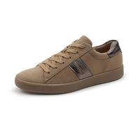 Paul Green Damen Pauls, Frauen Low-Top Sneaker,Freizeitschuhe,Laufschuhe,schnürschuhe,schnürer,Halbschuhe,Sportschuhe,Hellbraun (PEANUT/GUN),40 EU / 6.5 UK