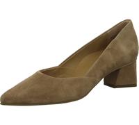 Paul Green 3815-149 Damen Klassische Pumps Rauleder in braun - Gr. 40,5