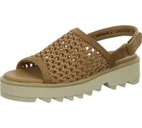 Paul Green Plateau Sandalen braun geflochten 6209 - Größe 37.5