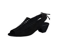 Paul Green Sandalette 6589-41x für Damen, schwarz, flach, bequem, Größe 40 EU / 6,5 UK