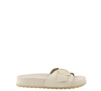 Paul Green Pantoletten Veloursleder Beige - 36