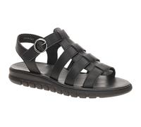 Paul Green Riemchensandale Paul Green Sandalen Lederimitat Damen Schwarz Gr. 39
