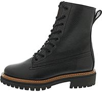 Paul Green 9768-039 Schnürstiefelette, Boots, Damen, Schwarz, Leder, NEU - Damenschuhe Top Trends, Schwarz, leder (major calf), absatzh&oumlhe: 20 mm