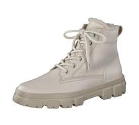 Paul Green Damen Schnürbootie mit Merino-Warmfutter, Frauen Schnürstiefeletten,Warm gefüttert,schnürboots,Winterschuhe,Beige (Biscuit),37 EU / 4 UK