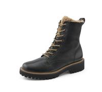 Paul Green Damen Schnürbootie mit Warmfutter, Frauen Schnürstiefeletten,Warm gefüttert,Winterstiefeletten,Winterschuhe,Schwarz (Black),41 EU / 7.5 UK