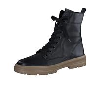 Paul Green Damen Schnürboots, Frauen Schnürstiefeletten,uebergangsstiefel,reißverschluss,Boots,Stiefel,Bootee,Booties,Schwarz (Black),37.5 EU / 4.5 UK