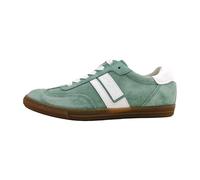 Paul Green Damen Schnürhalbschuh in grün - Gr. 38,5