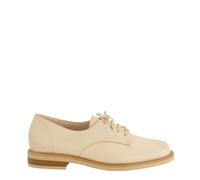 Schnürschuh PAUL GREEN "Paul Green Halbschuhe Glattleder", Damen, Gr. 39, beige, Glattleder, Schuhe Schnürschuh (82046944-39) beige