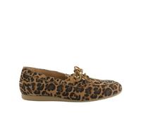 Paul Green Halbschuhe Veloursleder Leopard - 42,5