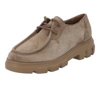 Schnürschuh PAUL GREEN "Paul Green Halbschuhe Veloursleder", Damen, Gr. 42, braun (antelope), Veloursleder, casual, Schuhe (81800418-42) antelope