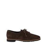 Schnürschuh PAUL GREEN "Paul Green Halbschuhe Veloursleder", Damen, Gr. 37, moro, Veloursleder, Schuhe Schnürschuh (72591800-37) moro
