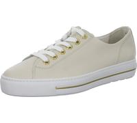 Paul Green Damen, Frauen Low-Top Sneaker,Freizeitschuhe,Turnschuhe,Laufschuhe,schnürschuhe,schnürer,Plateausohle,Beige (JA),37 EU / 4 UK