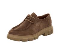 Bootsschuh PAUL GREEN "Paul Green Halbschuhe Veloursleder", Damen, Gr. 40, braun, Veloursleder, Schuhe Bootsschuh (92239926-40) braun