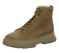Schnürstiefelette PAUL GREEN "Paul Green Stiefelette Nubukleder", Damen, Gr. 37,5, braun (tan), Nubukleder, casual, Schuhe (68275240-37,5) tan