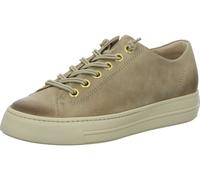 Paul Green Damen Low-Top Sneaker – Schnürschuhe, Plateausohle, Beige – Gr. 38,5 (EU)