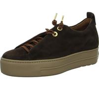 Paul Green Damen, Frauen Low-Top Sneaker,straßenschuhe,Strassenschuhe,Freizeitschuhe,Turnschuhe,Laufschuhe,schnürschuhe,Braun (Moro),37 EU / 4 UK