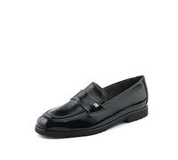 Paul Green Damen Slipper, Frauen Slip On,Mokassins,Halbschuhe,Slides,Schlupfschuhe,schluepfschuhe,Loafer,College Schuhe,Schwarz (Black),40.5 EU / 7 UK