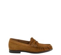 Paul Green Damen - Slipper & Mokassin 1228-004 in braun Rauleder