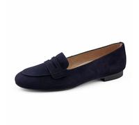 Paul Green Damen Slipper Schuhe Slipper Veloursleder Freizeit Elegant Slip-Ons Uni Damenslipper