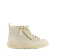 Sneaker PAUL GREEN "Paul Green Sneaker Veloursleder", Damen, Gr. 38, ivory, Veloursleder, Schuhe Sneaker (91007114-38) ivory