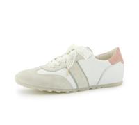Paul Green Damen Sneaker 5508 | Sneaker, S.Suede/St.N.Biscuit/Princess, Beige, Schnürung, Vintage Optik, Damen, Schuhe