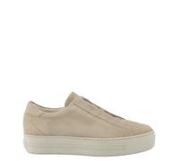 Plateausneaker PAUL GREEN "Paul Green Sneaker Veloursleder", Damen, Gr. 41, beige, Veloursleder, Schuhe Plateausneaker (69369401-41) beige