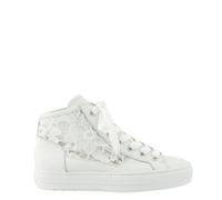 Sneaker PAUL GREEN "Paul Green Sneaker Glattleder", Damen, Gr. 38,5, weiß, Glattleder, Schuhe Sneaker, Topseller (25713734-38,5) weiß