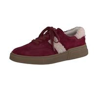 Paul Green Damen Sneaker mit Wechselfußbett, Frauen Low-Top Sneaker,schnürer,Plateausohle,Halbschuhe,straßenschuhe,Rot (Wine/Biscuit),39 EU / 6 UK