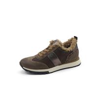 Paul Green Damen Sneaker mit Wechselfußbett, Frauen Low-Top Sneaker,Warm gefüttert,Halbschuhe,straßenschuhe,Sportschuhe,Braun (Earth/Moro),37.5 EU / 4.5 UK
